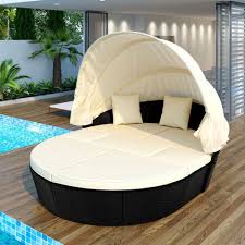 Outdoor Rattan Daybed Sunbed