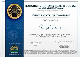 holistic nutrition health