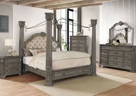 Siena King Size Bedroom Set Gray