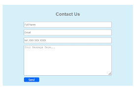 best contact us page html template