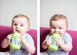 Green Sprouts Glass Sip N Straw Cup