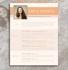 Modern Resume Template for Word and Pages           Page Resumes   