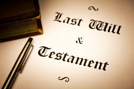 Image result for pictures of last will and testament