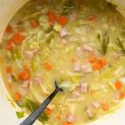 cabbage soup with ham