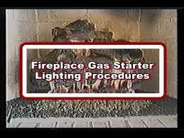 Fireplace Gas Starter Lighting