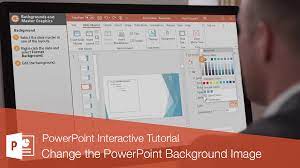 change the powerpoint background image
