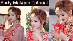party makeup tutorial hindi step