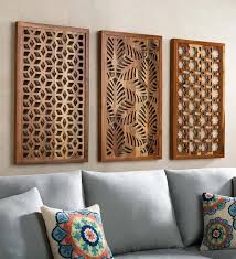 Acacia Wood Laser Cutout Wall Panels