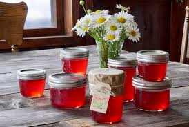 strawberry rhubarb jelly weekend at