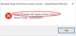fix install realtek hd audio driver
