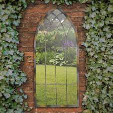 Somerley Rustic Arch Garden Mirror 115