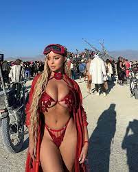 Demi Rose goes nearly-naked in barely-there bikini as she shows off Burning  Man outfit after festival chaos | The Sun