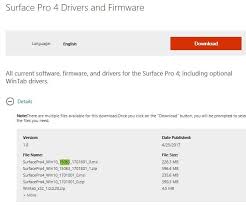 update microsoft surface firmware using