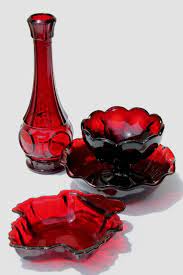 Ruby Red Glass Instant Collection Of