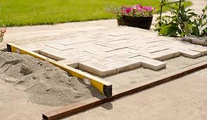 Paving With Sandstone Slabs The
