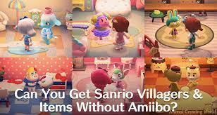 without amiibo cards in crossing