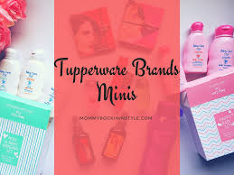 introducing tupperware brands minis