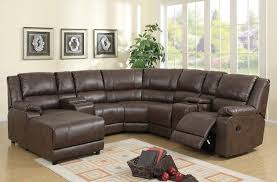leather u shaped sectional sofa with