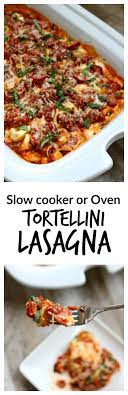 tortellini lasagna cerole with