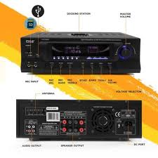 pyle pt270aiu 300w stereo receiver w