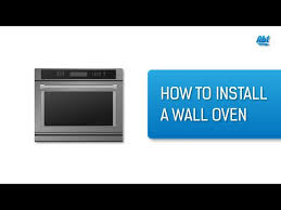 The Basics How To Install A Wall Oven