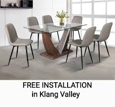 Seater Tempered Glass Dining Table