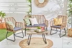 Garden Furniture Including Egg Chairs