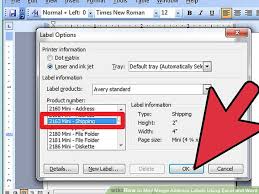 How To Mail Merge Address Labels Using Excel And Word 14 Steps