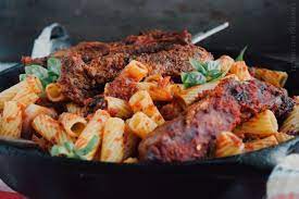 italian braised pork ribs and pasta