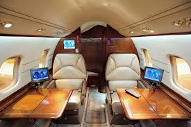 private jet interior the luxury