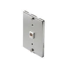 leviton wall plate stainless steel