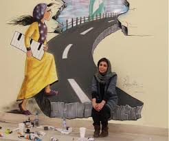 Shamsia Hassani Wants Afghanistan To Be Known for Its Arts