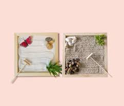 Miniature Zen Garden Bundle Desk Top