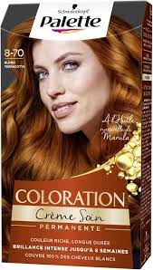 Schwarzkopf - Palette - Coloration Permanente Cheveux - Crème Soin -  Brillance Intense - Couvre 100% des Cheveux Blancs - Tenue 8 semaines -  Blond Terracotta 8.70 : Amazon.fr: Beauté et Parfum