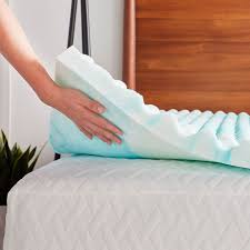 convoluted gel memory foam mattress
