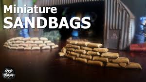 miniature sandbags how to make