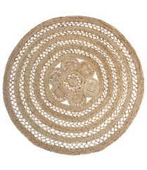 round jute braided rug natural