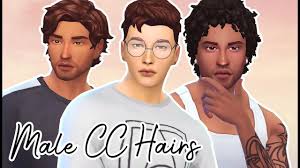 sims 4 male maxis match hair collection