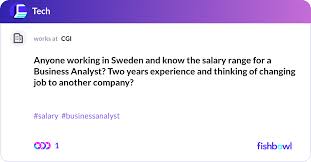Anyone Working In Sweden And Know The