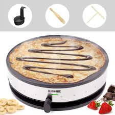 Wondering what are the top crepe makers in the market today? Duronic Crepe Maker Pm131 33cm Electric Pancake Machine 1300w Cook Traditional French CraÂªpes And Galettes Large 13a Non Stick Hot Plate
