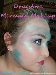 mermaid costume makeup