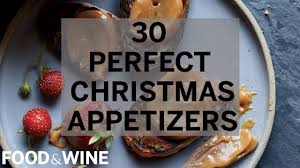 Being the appetizer fanatic here on food fanatic, i am all about the combination of cold, hot, sweet and savory bites that she is serving up at her christmas cocktail party. 30 Perfect Christmas Appetizers Food Wine Youtube
