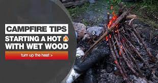 To start a fire, it typically takes about 10 balls of newspaper with oil. Guide To Starting Campfire With Wet Wood Snowys Blog