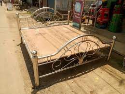 Steel Iron Steel Bed At Rs 7000 In