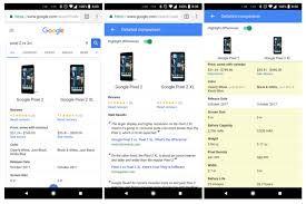 New Google Search Feature Lets You Compare Device