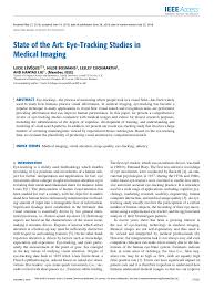 Pdf State Of The Art Eye Tracking Studies In Medical Imaging
