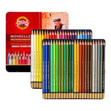 Koh I Noor Mondeluz Aquarell Coloured Pencils 3726 Set Of 48