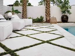 creative garden paver ideas concrete