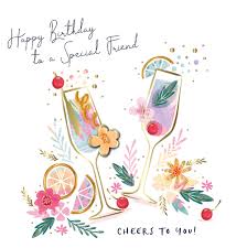 embellished birthday greeting card