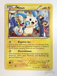 Minun 48/113 - Legendary Treasures - Uncommon - Pokemon Card TCG | eBay